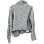 Gap  size Small zip up gray moto style jacket‎ with pockets 100% cotton Photo 1
