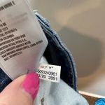 American Eagle  mom jeans blue high rise super distressed ripped denim size 00 Photo 13