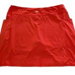 Puma REEL LEGENDS Red Orange Fish Scale Cabana Skort Pockets Skirt ~ Ladies Size XL Photo 1