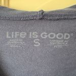 Life is Good  Navy Long Sleeve with Hood Photo 3