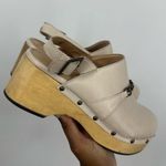 Anthropologie Silent D Georgia Slingback Heeled Clogs Size 36  Vintage Y2K Style Photo 4