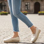 Circus by Sam Edelman NEW ! SAM EDELMAM Cream Espadrille Slip-On Shoes size 9.5 Photo 0