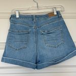 American Eagle Stretch denim Mom Short Photo 6
