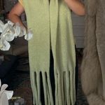 Urban Outfitters Light green mint chunky scarf  Photo 3