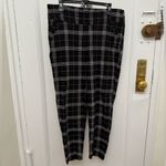 Soho  Apparel Black and White Plaid Pants Plus 1X Photo 1