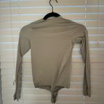 SKIMS  Gray Long Sleeve Bodysuit Photo 2