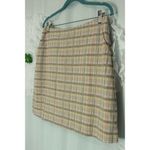 Tail Active Golf Tennis Skirt Ladies Size 6 Khaki Plaid Built in Shorts Pockets Photo 1