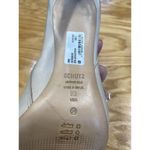 Schutz  Mikki Ankle Boots Womens 9B Beige Leather Side Zip Pointed Toe Bootie S33 Photo 5