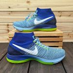 Nike Blue/Green Zoom All Out Flyknit  Sneakers Running Athletic Shoes Photo 1