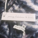 Young Fabulous and Broke YFB Jumpsuit Halter Tie Dye Racerback Blue Young Fabulous Broke Size S NWT Photo 7