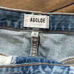 AGOLDE NWOT Criss Cross Denim Shorts Photo 6