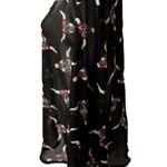 Wrangler  Cow Bull Skull Sheer Bell Sleeve Blouse Photo 2