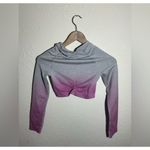 Gymshark  Pink/Gray Ombre Crop Top Size‎ XS Photo 6