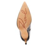 Karl Lagerfeld Paris Clea Stilleto Bootie, Black Size 6.5 New in Box Photo 6
