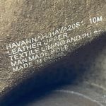 Steve Madden  Havannah Tan Brown Suede Pointed Tie Block Heel Ankle Boots Sz 10M Photo 5