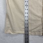 Everlane  Camp Shirt Textured Button Up Short‎ Sleeve Casual Beige Size M Photo 2