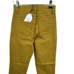 Universal Standard High Waisted Skinny Jeans Mustard Yellow 5 Pocket Size 00 New Photo 4