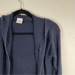 CAbi  #5275 newport‎ knit hoodie navy sz XS Photo 3