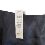 Cache Caché Black Silk Skirt Gold Lace Overlay Y2K Cocktail Whimsigoth Size 4 NWT Photo 6