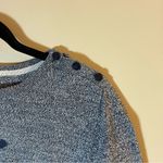 Nautica  Blue Crew Neck Sweater with Anchor Design Photo 1