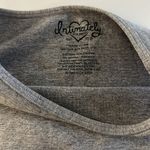 Free People NWOT Intimately  Cropped High Neck Grey Tank M/L Photo 5