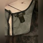 Midnight Hour Skull & floral high low sheer top LG  women’s Photo 7