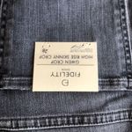 Fidelity Gwen NWT Raw Edge High Rise Skinny Crop Jeans, Castle Gray Wash, 28 Photo 6