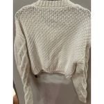 Free People  Bonfire Cardigan cream size medium Photo 7