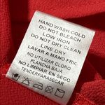 Staccato  women’s size small lace sleeve keyhole button closure coral salmon tone Photo 6