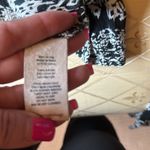 Soft Surroundings  large L flowy rayon top 3/4 bell sleeve detailed decoration Photo 6