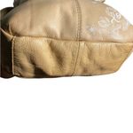 American Leather Co Beige Leather Backpack Tan Photo 2