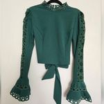 Angel Biba Green Long Sleeve Shirts Photo 0