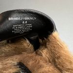 Madden Girl Brinly Womens Loafers Mules Size 8.5 Faux Leather Faux Fur Slip On Photo 10