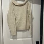 Monki  knitted polo sweater in off-white Photo 2