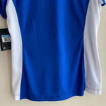 Nike Dri-Fit Blue and White Alabama Crimson Tide Polo Shirt, Women’s Medium Photo 13