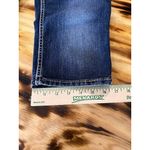 Silver Jeans  Women W29 Blue Cropped‎ Capri Mckenzie Crop Thick Stitch Western Photo 6