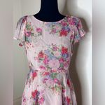 Love Shack Fancy  Pink Floral Garner Dress Photo 3