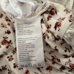 Urban Outfitters  Women’s White Ditsy Floral Ruched Cottagecore Ruffle Hem Dress Photo 8