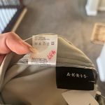 Akris Celadon Trousers wide leg acetate and viscose pants pale grey green Photo 8