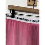 Juicy Couture  Velour Boxer Shorts Spellout Size XL Pink Rhinestone Y2K 90s Photo 2