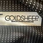 Goldsheep black and white polka dot green red striped leggings Photo 6