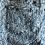 NYDJ  Briella size 4P printed Bermuda denim shorts Photo 10