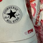 Converse  White and Red High-Top Sneakers Classic Design Photo 3