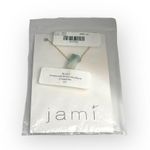 new Jami π£ Raw Amazonite Shard Necklace π£ 24K Gold Plated π£ Artisan Handmade Photo 11