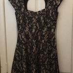 Three Hearts FINAL MARKDOWN Juniors  Lace Overlay Dress (M) Photo 0