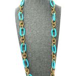 MIRIAM HASKELL vintage turquoise/gold set Photo 1