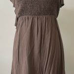 Hot & Delicious Brown Strapless Dress Photo 1