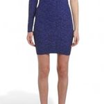 BCBGeneration  One Shoulder Blue Bodycon Mini Dress XS/S NWT Photo 0