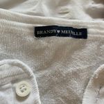 Brandy Melville Long Sleeve Henley White Photo 1