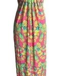 Mara Hoffman  Floral Tube Maxi Dress Size S Photo 0